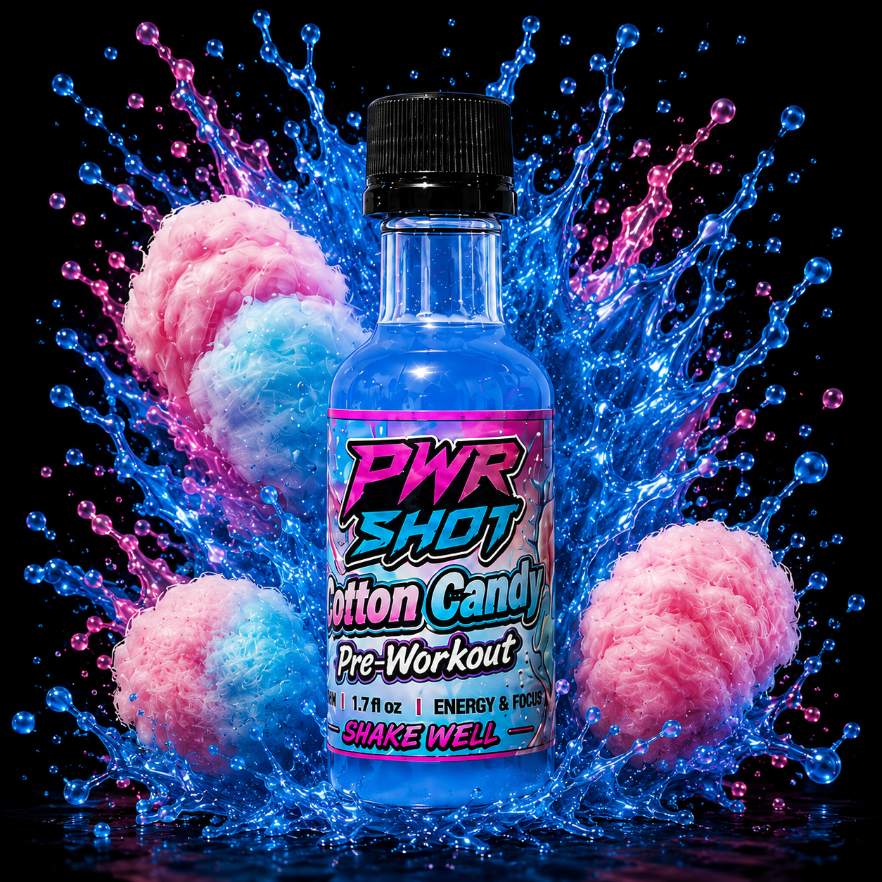 PWR SHOT- Cotton Candy