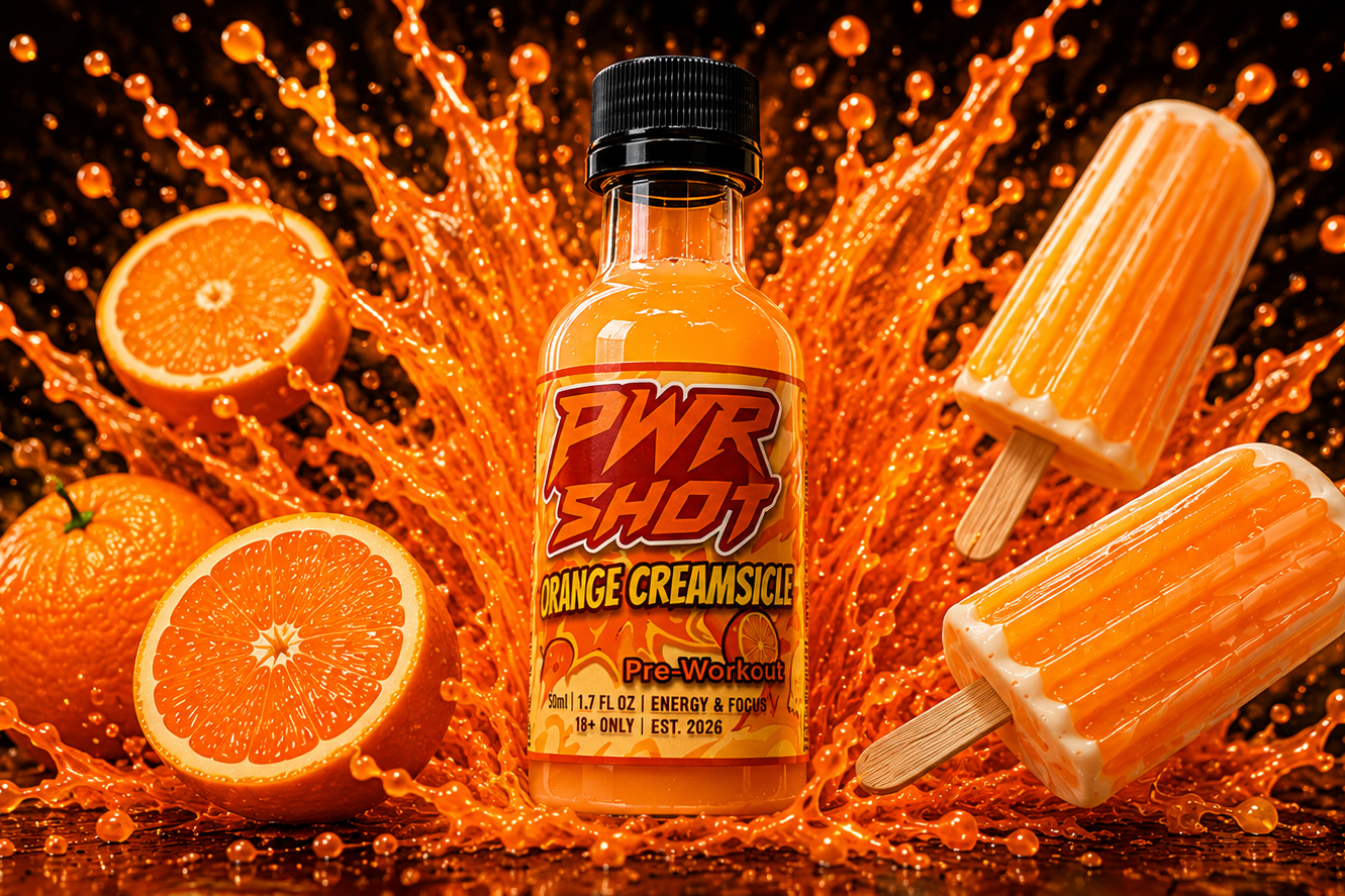 PWR SHOT - Orange Creamsicle