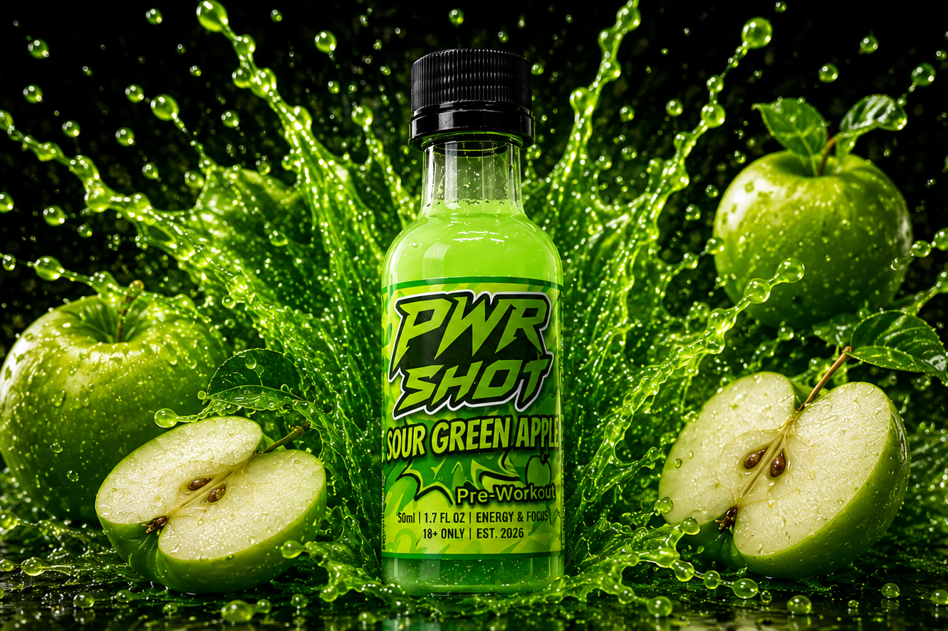 PWR SHOT - Sour Green Apple