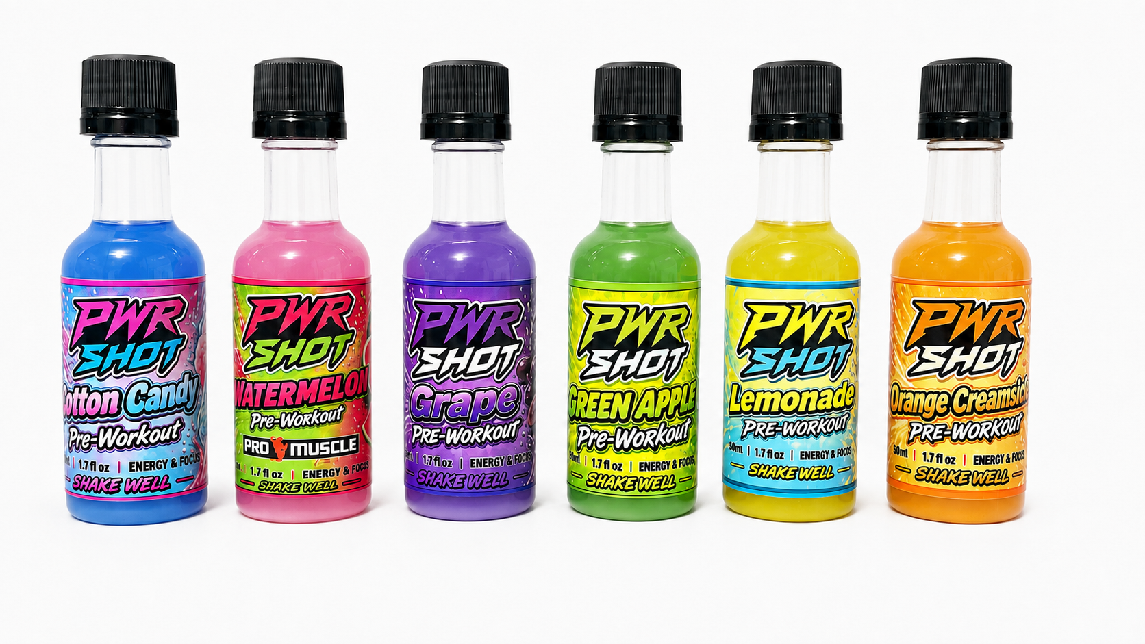 PWR SHOT - Variety Pack