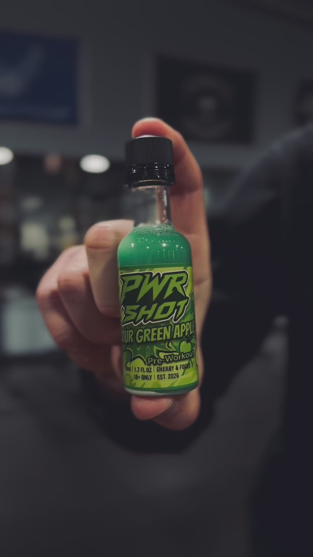 PWR SHOT - Sour Green Apple